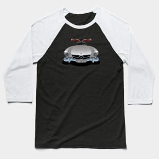 Mercedes Benz 300SL Gullwing in silver Baseball T-Shirt